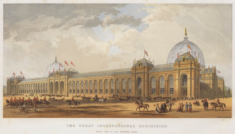 A Grande Exposição Internacional (chromolitho) de English School