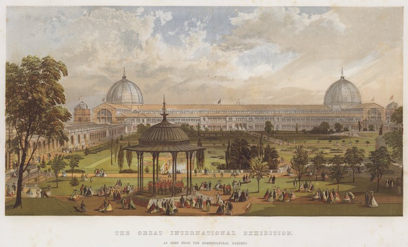 A Grande Exposição Internacional (chromolitho) de English School