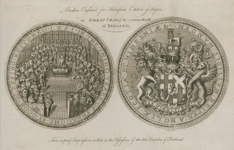O Grande Selo da Comunidade da Inglaterra de English School