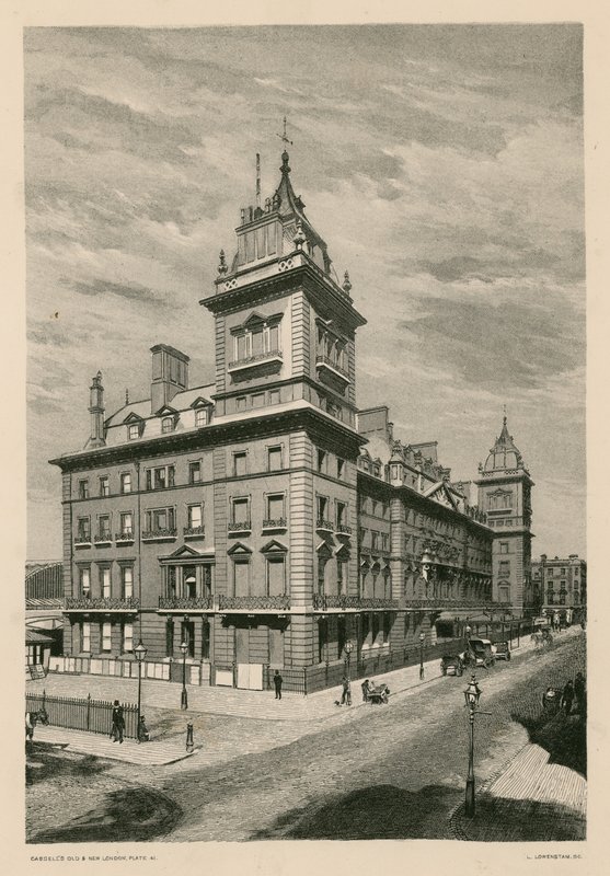 O Great Western Hotel, em Paddington, Londres de English School