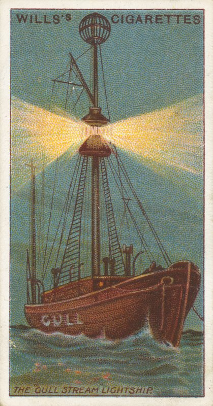 O barco-farol &39;Gull Stream&39; de English School