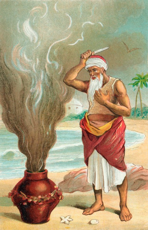 A história do pescador de English School