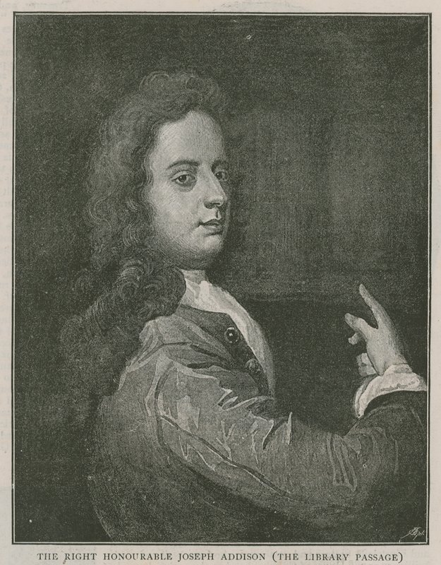 O honorável Joseph Addison de English School