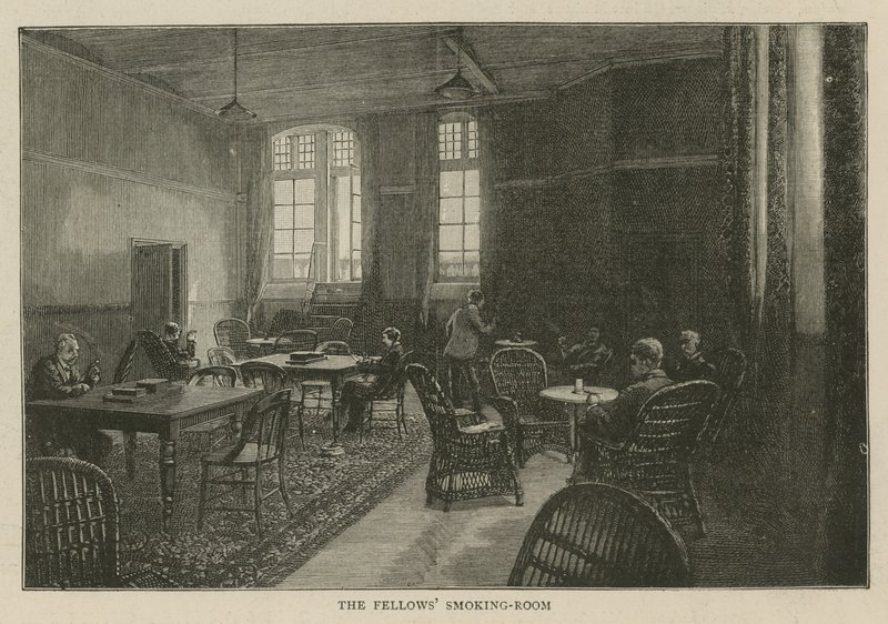 Instituto Imperial: The Fellows smoking room de English School