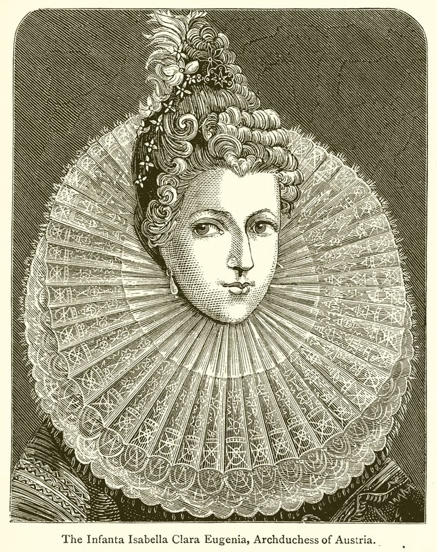 A Infanta Isabella Clara Eugenia, arquiduquesa de Áustria de English School
