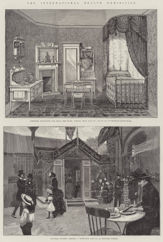 A Exposição Internacional de Saúde (gravura) de English School