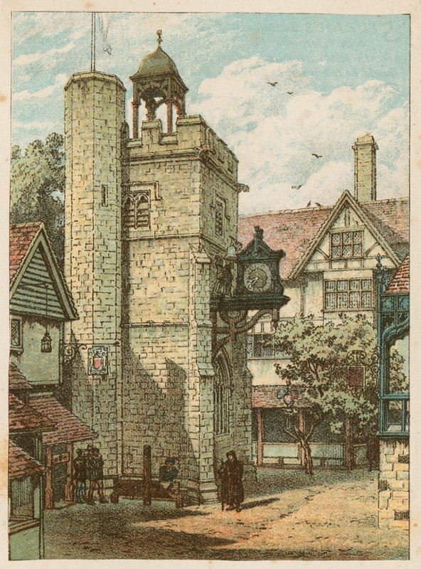 A Exposição Internacional de Saúde em South Kensington, 1884: All-Hallows, Staining, London de English School