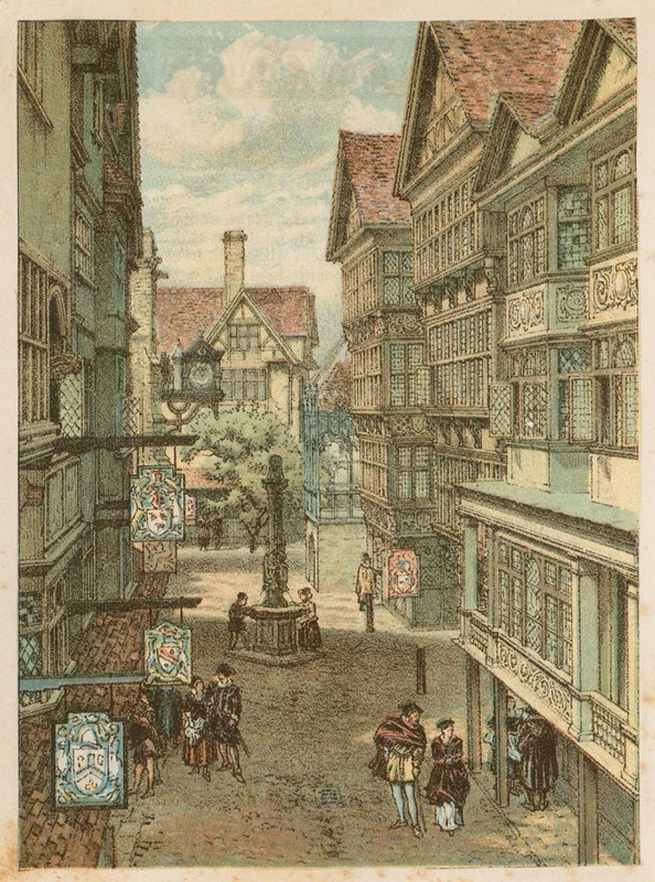 A Exposição Internacional de Saúde em South Kensington, 1884: a antiga rua de Londres de English School