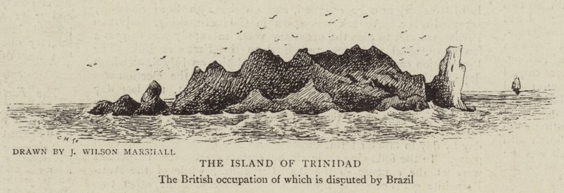A Ilha de Trinidad (gravura) de English School