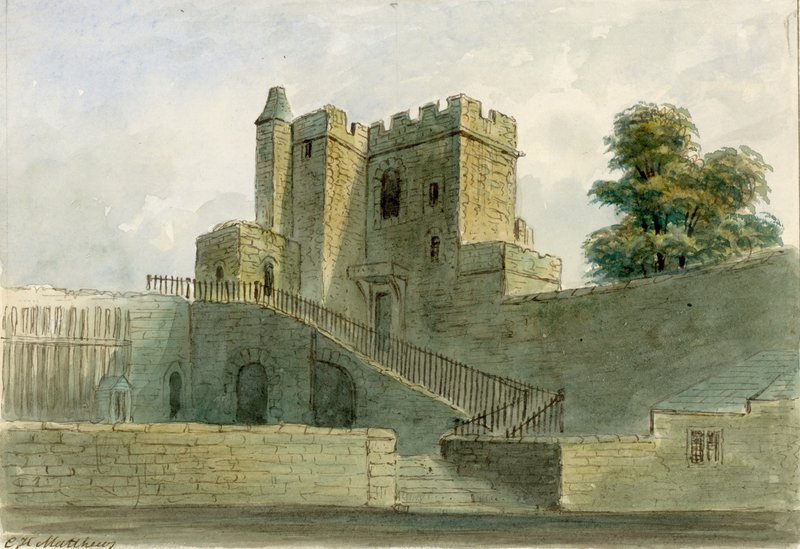 The Jewel Office, 1784 (wc no papel) de English School