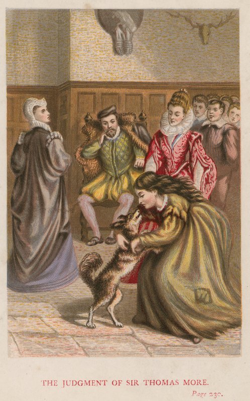 O julgamento de Sir Thomas More de English School