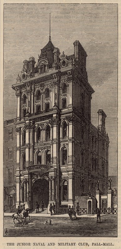 O clube naval e militar júnior, Pall Mall de English School