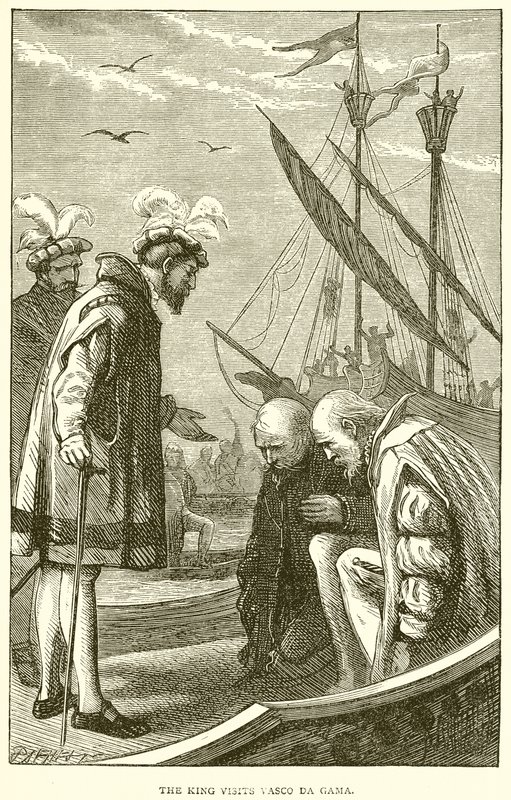 O rei visita o Vasco da Gama de English School