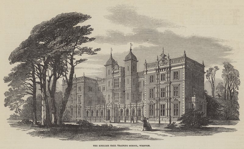 The Kneller Hall Training School, Whitton (gravura) de English School