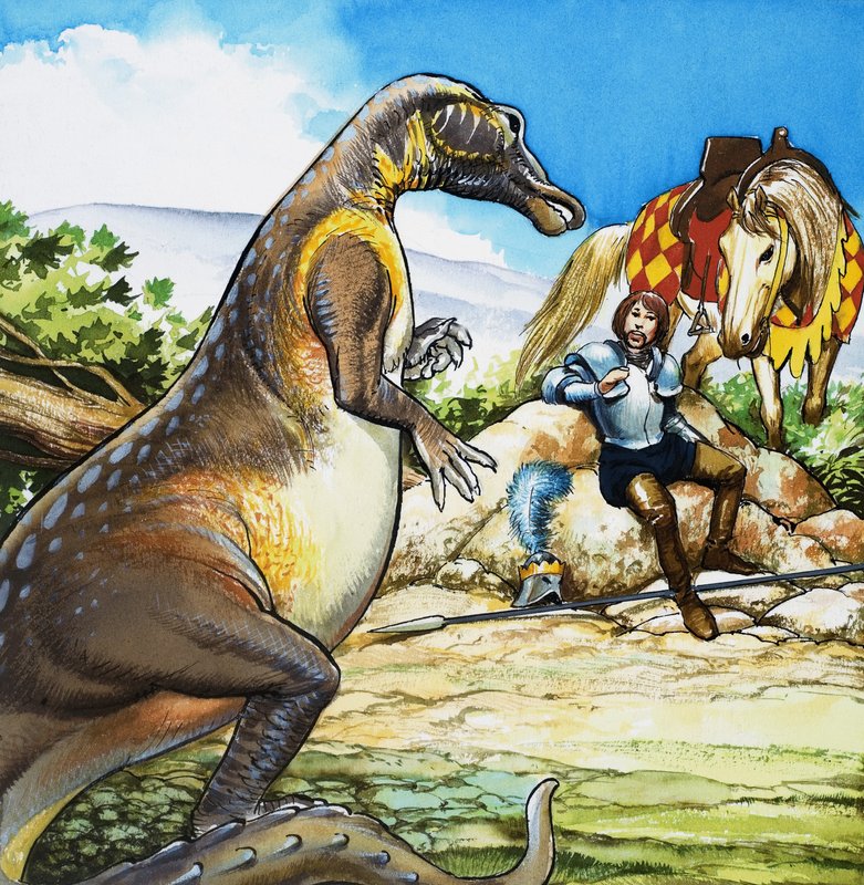 A Dama e o Dragão de English School