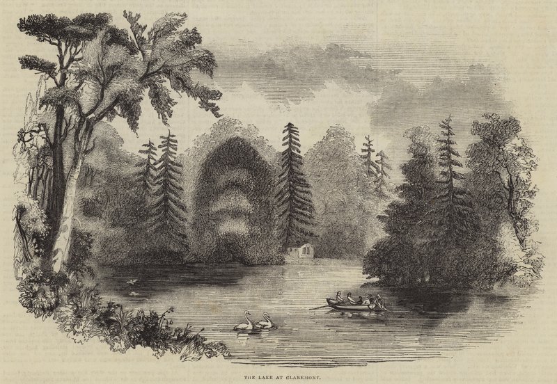 O lago em claremont de English School