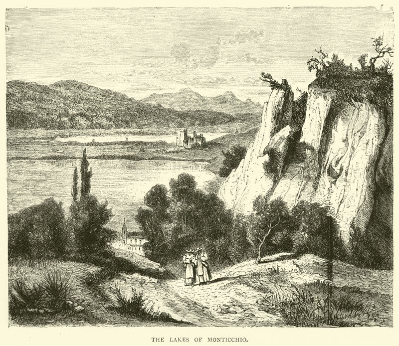 Os lagos de Monticchio de English School