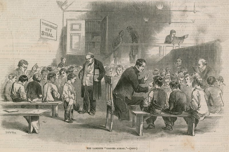 A Lambeth Ragged School para meninos de English School