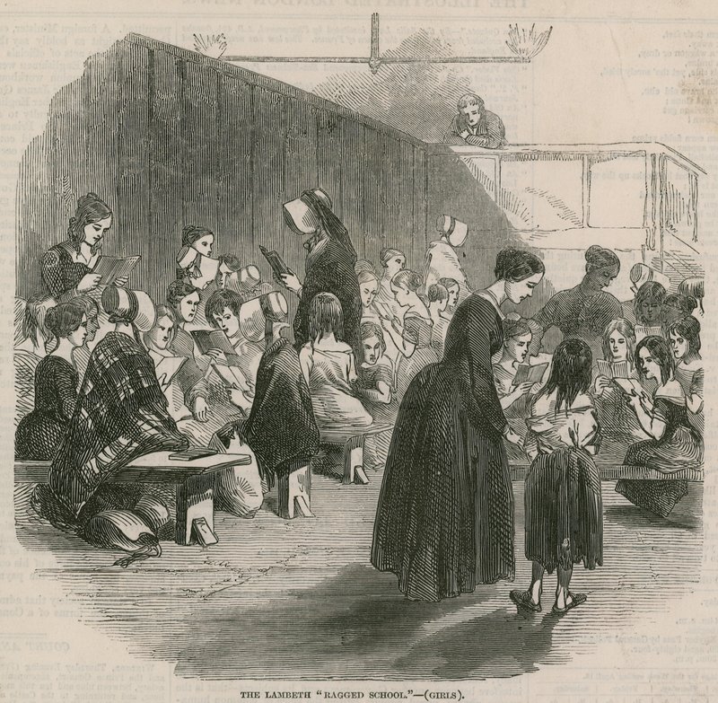 A Lambeth Ragged School para meninas de English School