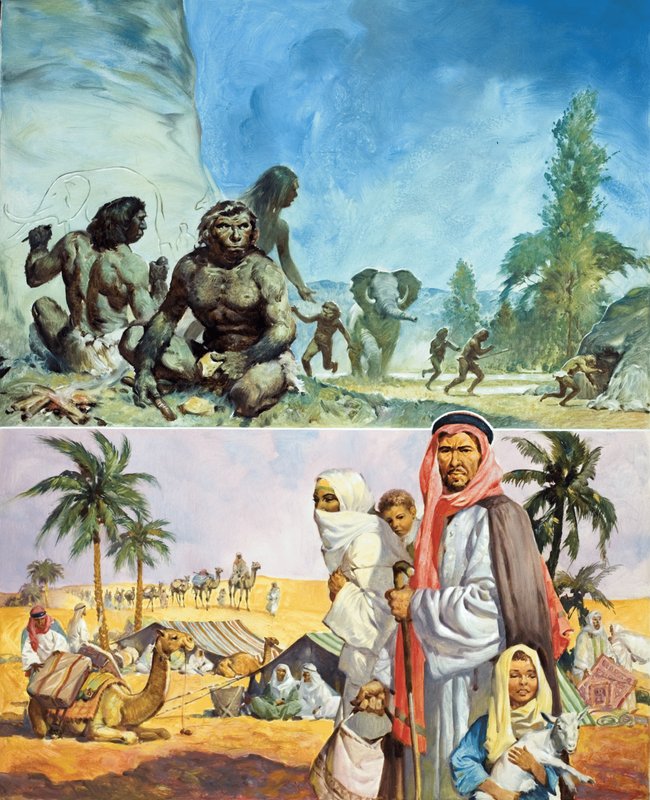 A terra que se tornou um deserto de English School