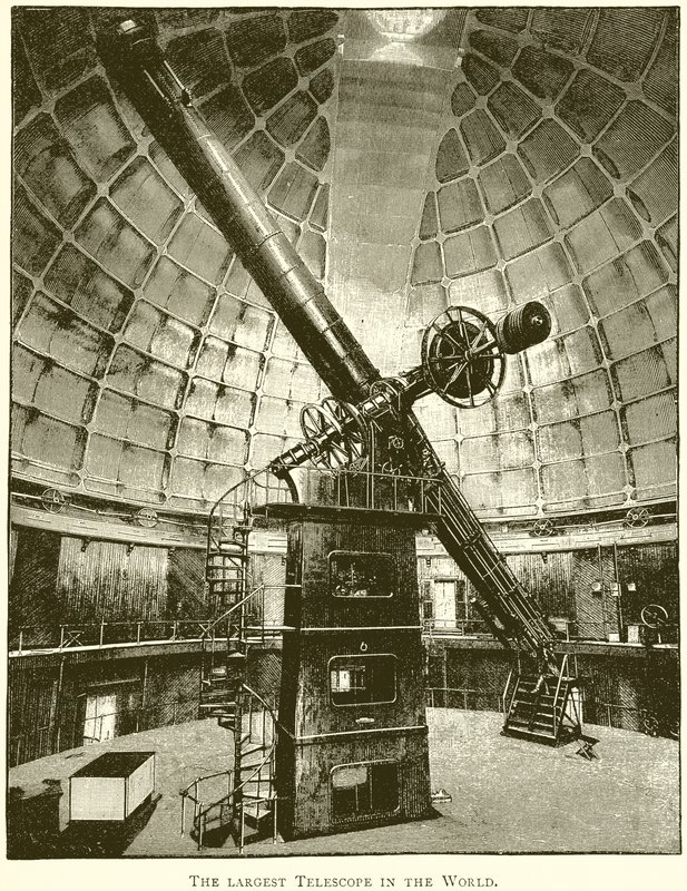 O maior telescópio do mundo de English School