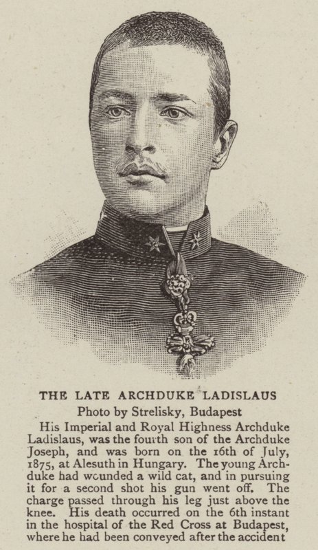 O Arquiduque Ladislau (gravura) de English School