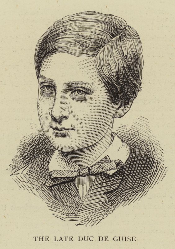 The Late Duc de Guise (gravura) de English School