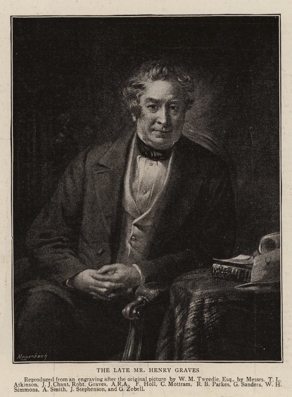 O Sr. Henry Graves (gravura) de English School