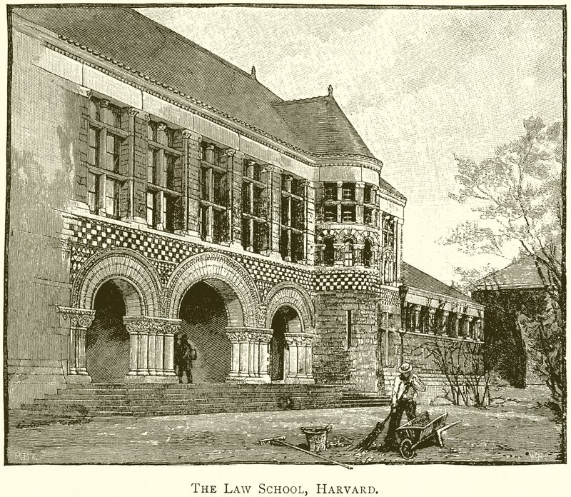 A Faculdade De Direito, Harvard de English School