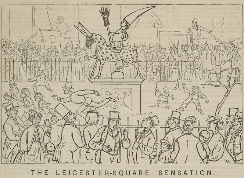 A sensação de Leicester Square de English School