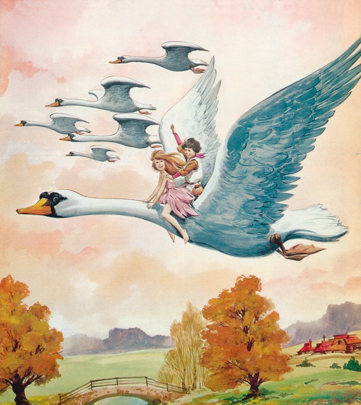 A pequena donzela Swan de English School
