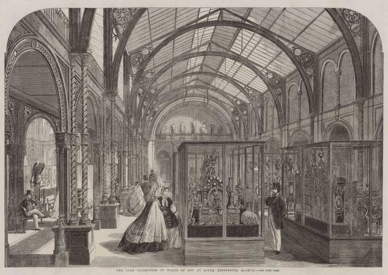 A Colecção de Obras de Arte do Museu South Kensington (gravura) de English School