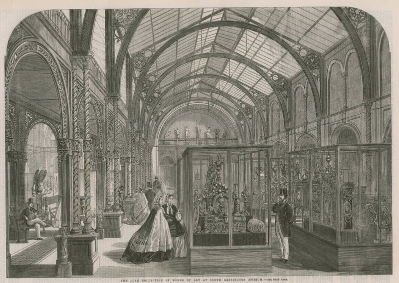 The Loan Coleção de obras de arte no South Kensington Museum de English School