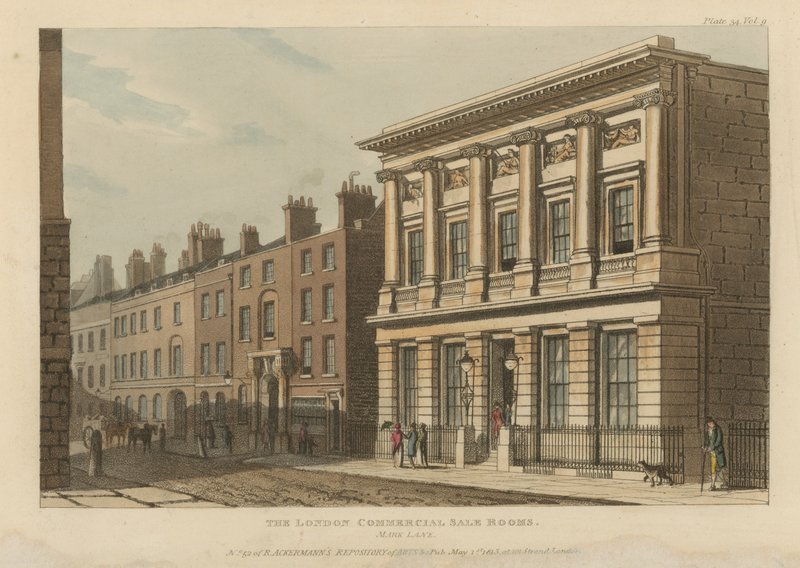 The London Commercial Sale Rooms de English School