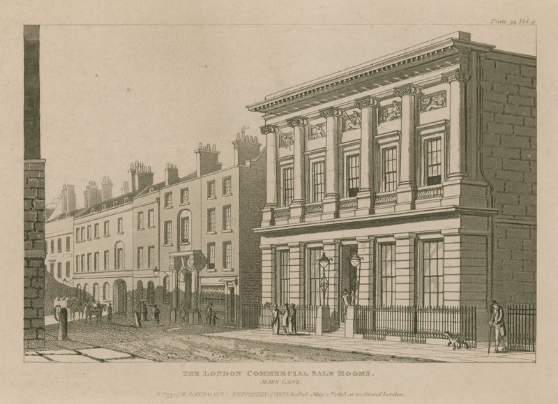 The London Commercial Sale Rooms de English School