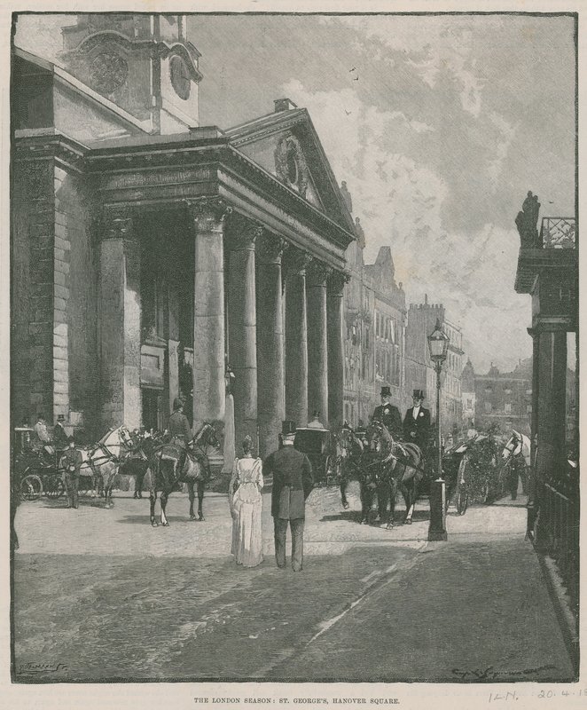 A temporada de Londres: St Georges, Hanover Square de English School