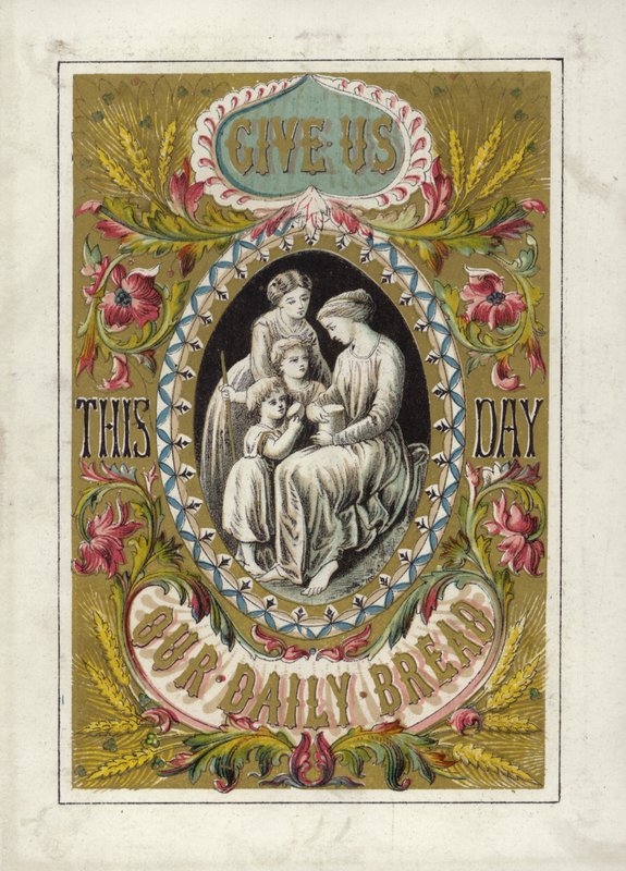 Oração do Senhor (cor litho) de English School