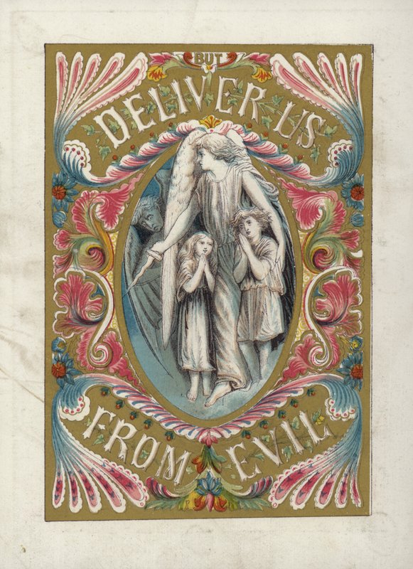Oração do Senhor (cor litho) de English School