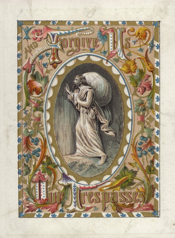 Oração do Senhor (cor litho) de English School