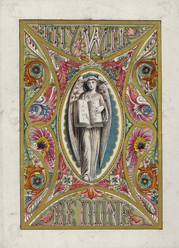 Oração do Senhor (cor litho) de English School