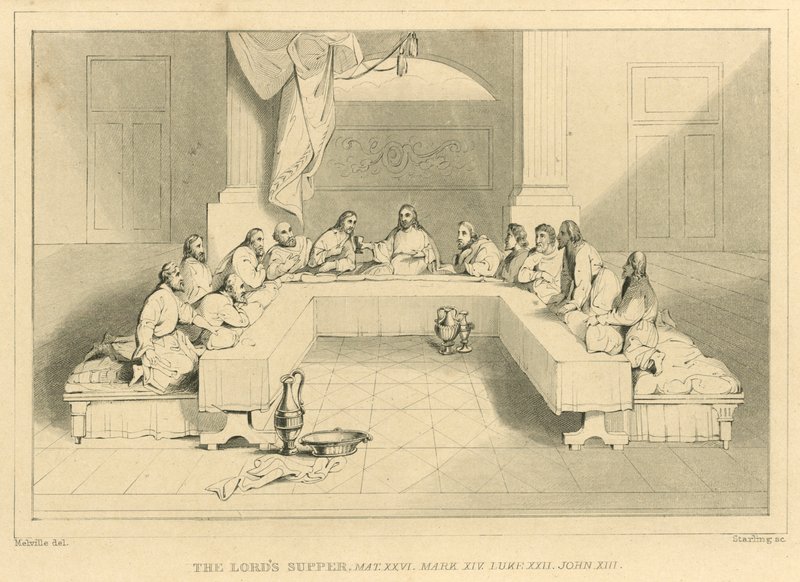 Ceia do Senhor, Mateus XXVI, Marcos XIV, Lucas XXII, João XIII de English School