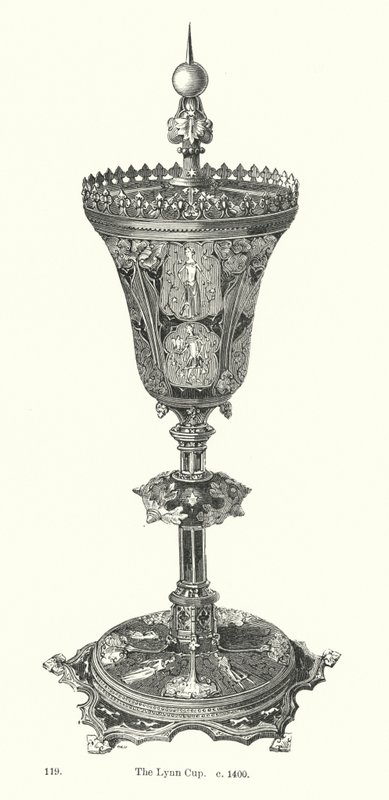 The Lynn Cup, c 1400 de English School