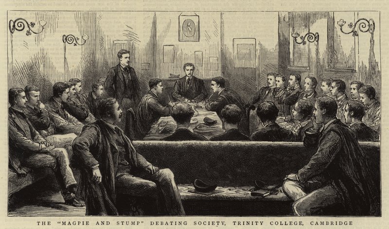 Sociedade de Debate "Magpie and Stump", Trinity College, Cambridge de English School