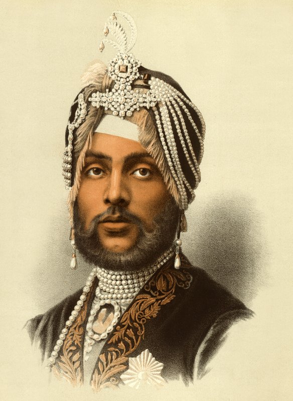 O marajá Duleep Singh de English School