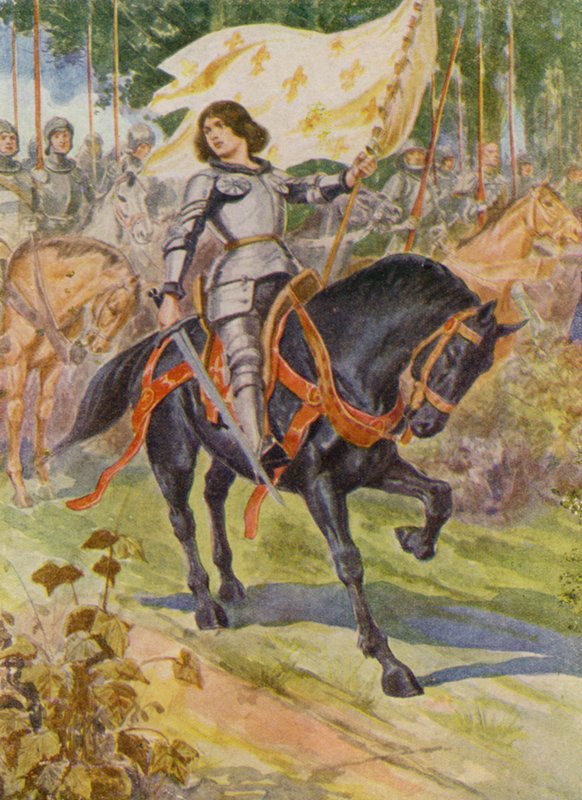 A Dama de Orleães (cor litho) de English School