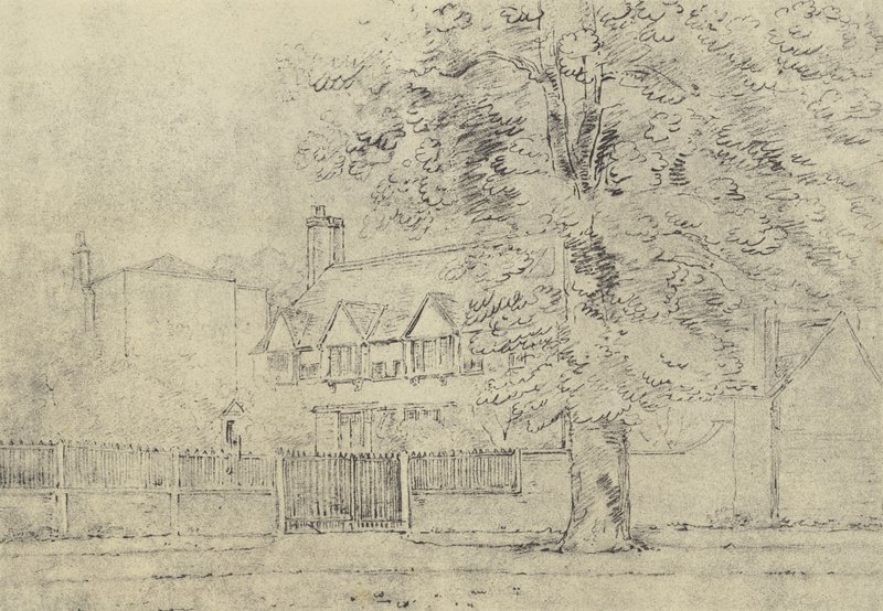 The Manor House, c 1770 (gravura) de English School