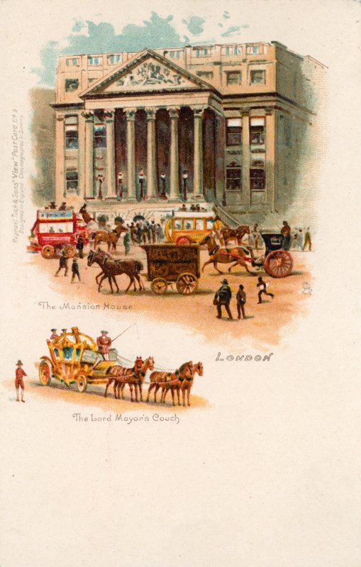 A Mansion House, o treinador do Lord Mayors de English School