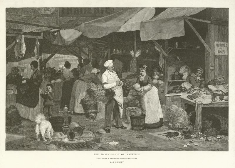 O mercado de Maubeuge de English School
