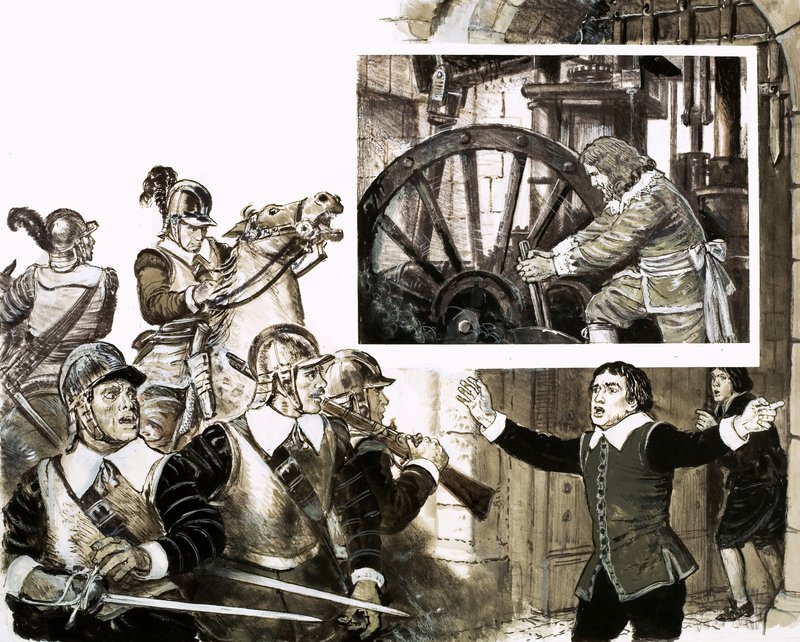 O Marquês de Worcester inventou uma máquina que rugiu de English School
