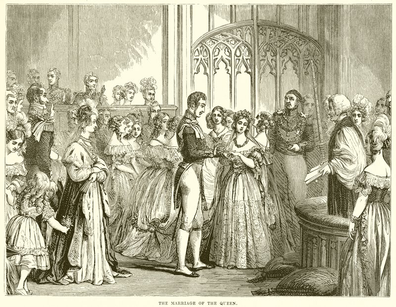O casamento da rainha de English School
